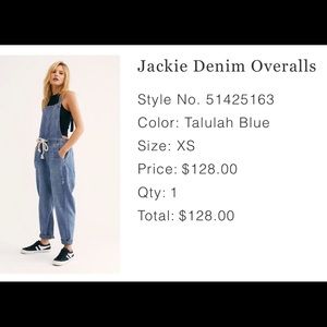 Free People overalls